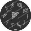 Stamping Schablone A01