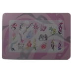 Nail Art Stamping Abziehkarte