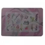 Nail Art Stamping Abziehkarte