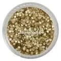 Glitter Shapes - Einlegemotive - Confetti rund gold 1mm