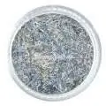 Glitter Fäden - silber hologramm