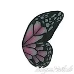 Einlegemotive - Nail Art Fimo Stange - halber Schmetterling pink