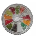 Einlegemotive - Fimo Einlegemotive - Früchte in einer Rondell