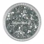 Feine Glitter Flakes silber