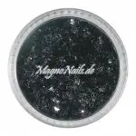 Feine Glitter Flakes schwarz metallic
