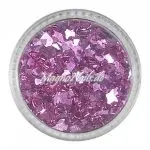 Glass Glitter - Glas Splitter - rosa