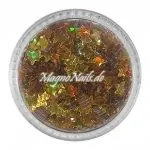 Glitter Shapes - Einlegemotive - Schmetterlinge gold