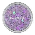 Glitter Shapes - Einlegemotive - Schmetterlinge lavendel