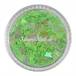 Glitter Shapes - Einlegemotive - Schmetterlinge apfelgrün