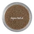Nail Art Glasperlen - Glas Beads - hellbraun Nägel Nail art Nailart Nageldesign Nagel