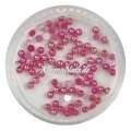 Nail Art Einlegemotive - Halbperlen weinrot AB