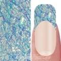 Nail Art Einlegemotive Netz - Laser Lace - Sky Blue
