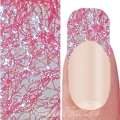 Nail Art Einlegemotive Netz - Laser Lace - Hot Pink