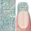 Nail Art Einlegemotive Netz - Laser Lace - Aqua