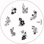 Original Konad Stamping Schablone m82