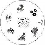 Original Konad Stamping Schablone m84