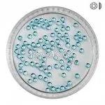 Ministrasssteine - rund türkis