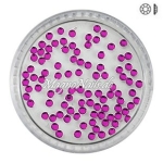 Ministrasssteine - rund pink