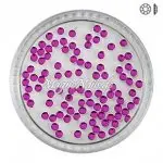 Ministrasssteine - rund pink