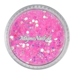Nail Art Mix Glitterpuder - neonrosa