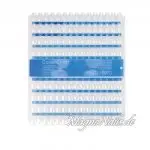 Demonstrationssdisplay blau für 120 Farben