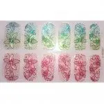 Nail Art Metallic Wraps