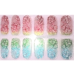 Nail Art Metallic Wraps