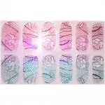 Nail Art Metallic Wraps