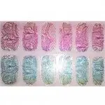 Nail Art Metallic Wraps