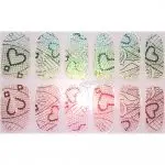 Nail Art Metallic Wraps