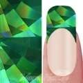 Nail Art Transfer Folie 1,5m - Nail Foil - Green Crush Nagelfolie Nageldesign Folie Tranferfolie Nailart