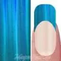 Nail Art Transfer Folie 1,5m - Nail Foil - Aqua AB