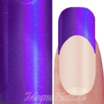 Nail Art Transfer Folie 0,45m - Nail Foil - Lila metallic