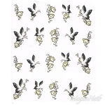 2D Nail Art One Stoke Sticker