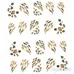 2D Nail Art One Stoke Sticker