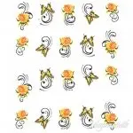 2D Nail Art One Stoke Sticker