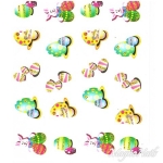 2D Nail Art One Stoke Sticker