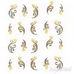 2D Nail Art One Stoke Sticker