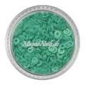 Nail Art Shapes hellgrün rund gelocht Nailart Nails Nägel Schmuck Einleger Einlegemotive Nageldesign