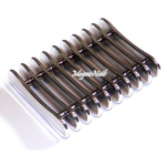 Pinsel Ablage aus Kunststoff silber