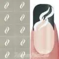 Nail Art Schablone - Nagellack Sticker
