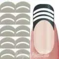 Nail Art Schablone - Nagellack Sticker
