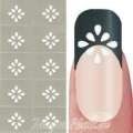 Nail Art Schablone - Nagellack Sticker Airbrush Nail Aufkleber selbstklebend