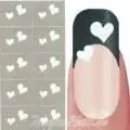 Nail Art Schablone - Nagellack Sticker