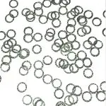 Einlegemotive - Overlays - Miniringe silber