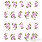 2D Nail Art One Stoke Sticker