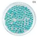 Nail Art Strasssteine - türkis rund