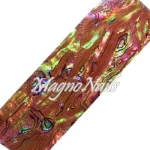 Mother of Pearl - Designer Perlmutt Streifen rotbraun Nail Nagelstudio Nägel Nailart Nail art
