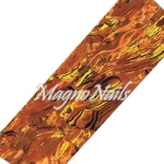 Mother of Pearl - Designer Perlmutt Streifen apricot