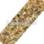 Mother of Pearl - Designer Perlmutt Streifen beige